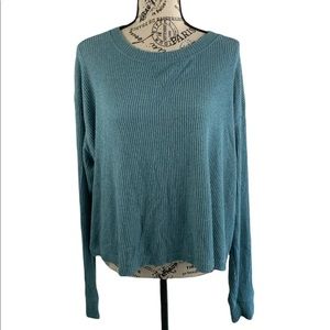 VS Pink women's large crop blouse